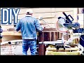 DIY Rustic Scrapwood Table &amp; Kayak Storage -  Funny Janky DIY vlog 2020