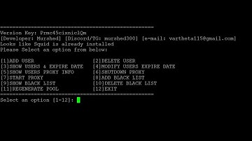Automated squid ipv6 rotating proxy generator and management advance script