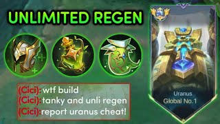 Immortal Uranus? Tanky Unlimited Hp Regen Breaks The Game Insane Cheat
