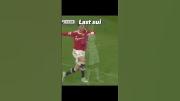 Ronaldo First Sui Vs Ronaldo Last Sui🥹