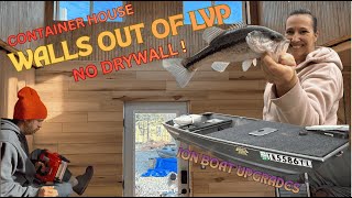 LVP Walls and Jon Boats