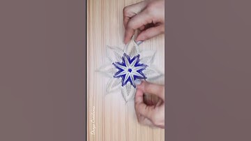 Quilling snowflakes #shorts #youtubeshorts