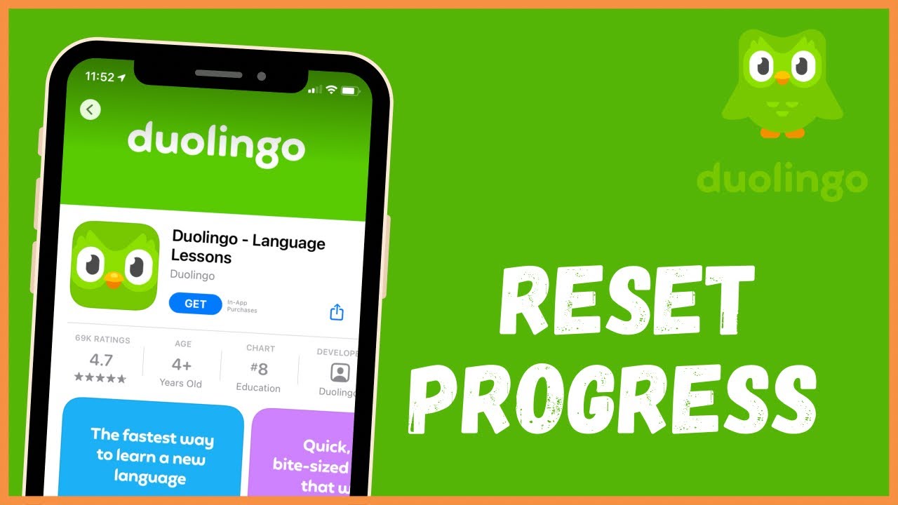 Reset Progress On Duolingo App \U0026 Start Over | 2021 Www.Duolingo.Com
