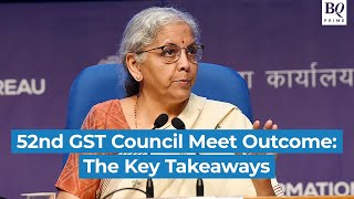 GST Council Meeting: Key Takeaways & What Transpired | BQ Prime