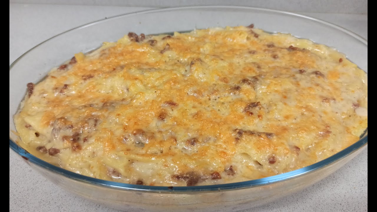 Macarrones con carne y queso manchego con Mambo!! Iris Cocinando con Mambo!!