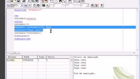 Vídeo aula 2 - visualg algoritmo