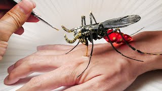 Making The Queen of Mosquito / 3D pen / Polymer Clay / Epoxy resin