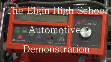 Snap-on AVR Starter Current Draw Test