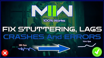 How To Fix Modern Warfare 2 Stuttering, Freezing, Lagging, Crashing Issues on PC | MW 2 FIX  | 2023
