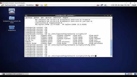 Configuración de Interfaz de Red en CentOS