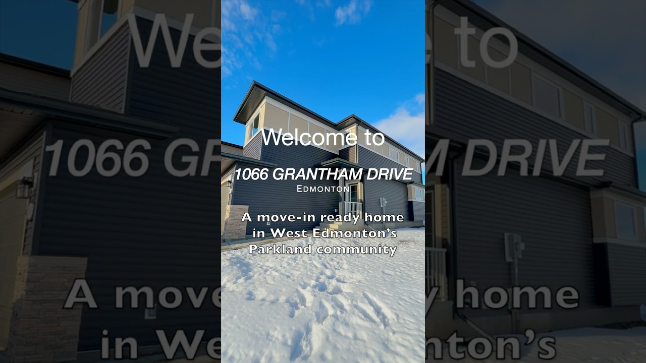 Quick Posession Homes Edmonton, Alberta | 1066 Grantham Drive NW