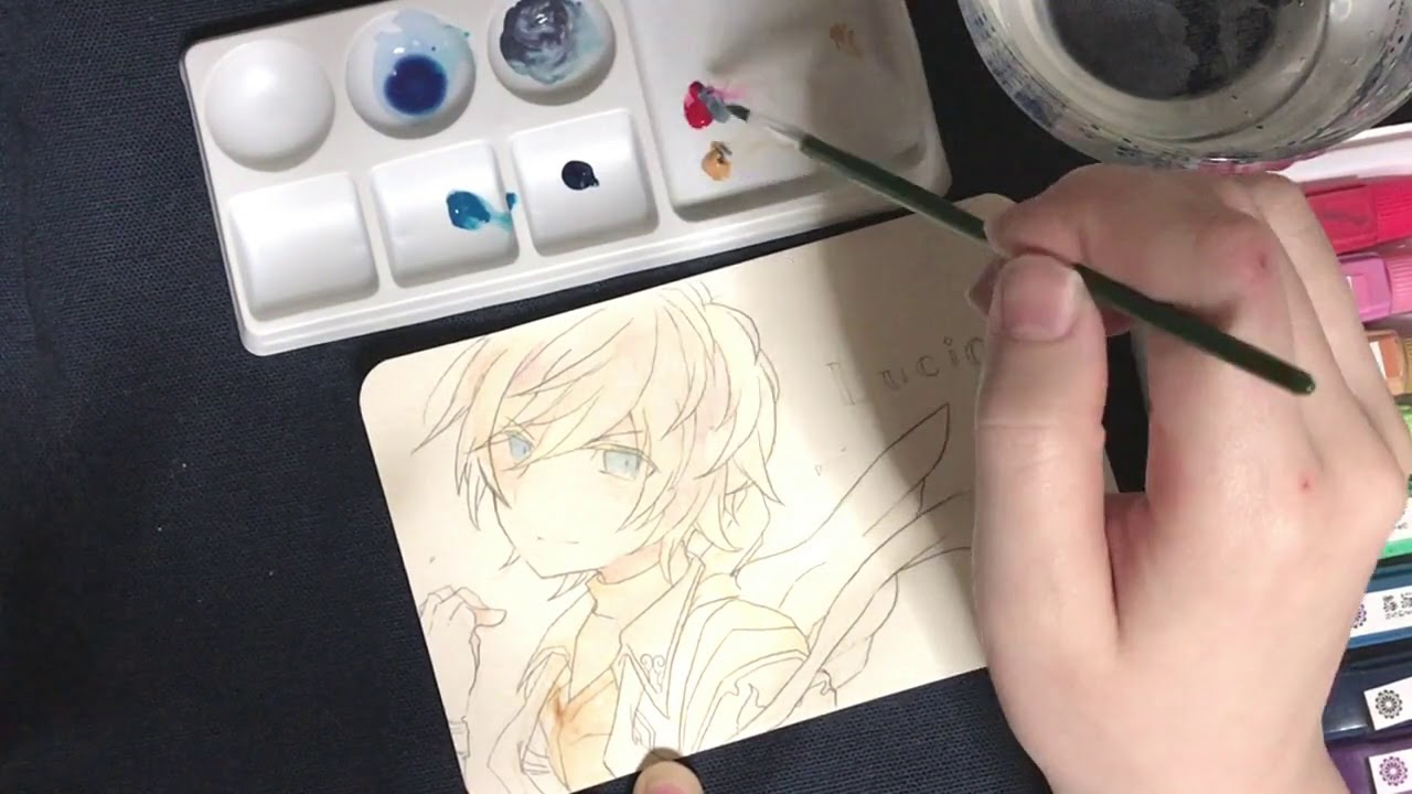 ぐだぐだのんびりセリアさんの水彩絵の具チューブ 和の色 を見ていきます Youtube