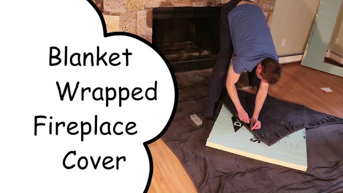 DIY Fireplace Cover! DO This to STOP Losing MONEY 