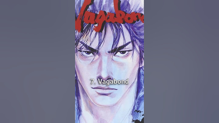 Les 15 meilleurs mangas seinen