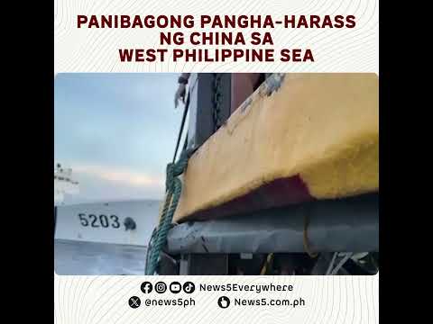 Supply boat ng Pilipinas, muling hinarang ng Chinese Coast Guard