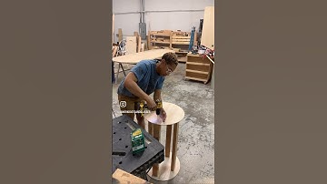 Making a fluted base for a 10ft white oak table #woodworking #customwoodwork #customfurniture