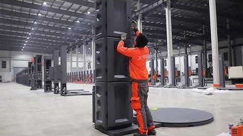 Smart Wasp Pallet Wrapping Machine Installation video