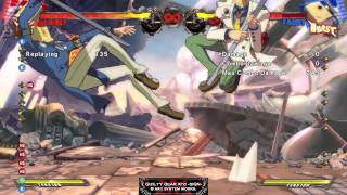 Faust Midscreen Combo from Command Throw Xrd