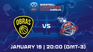 Obras v Franca | Full Basketball Game | Basketball Champions League Americas 2022