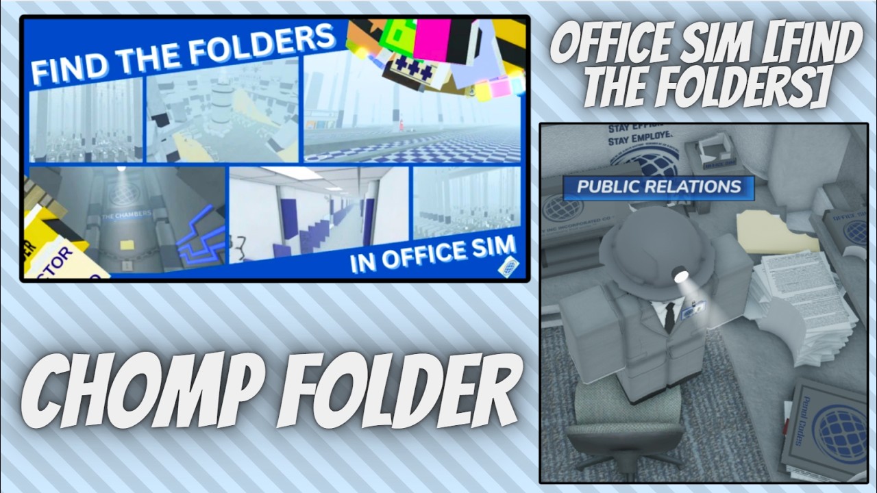 Инструкция: Как найти папку Chomp в Office Sim [Найти папки]