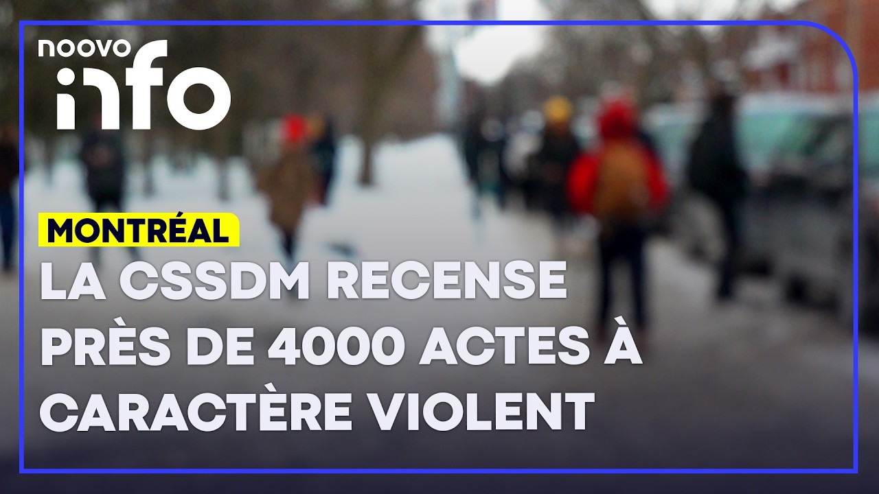 EXCLUSIF | près de 4000 actes de violence recensés au Centre de services scolaire de Montréal