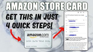 Quick Step-by-Step Amazon Store Credit Card Process! (Synchrony Bank) screenshot 1