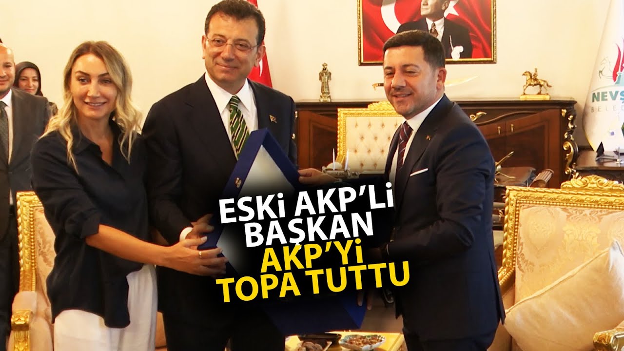 Ekrem İmamoğlu, Nevşehir Belediyesi'ni ziyaret etti! Eski AKP'li Başkanı Ak Parti'yi topa tuttu!