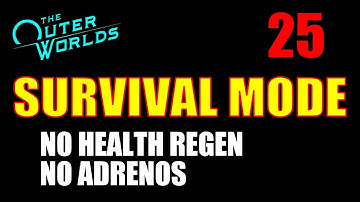 Outer Worlds Survival Mode Walkthrough, NO HEALTH REGEN, NO ADRENOS - Part 25, Ice Palace