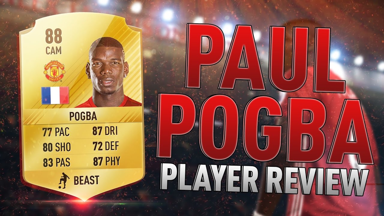 FIFA 17 - Pogba (88) Player Review! ft Squad, In-Game Stats & Gameplay! 