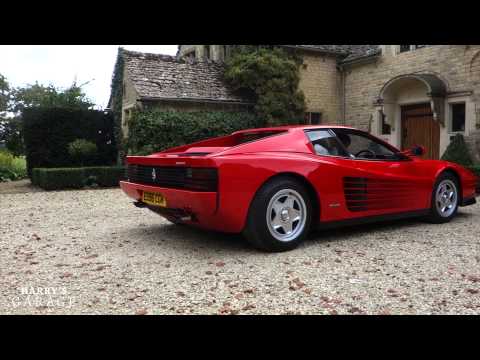 Ferrari Testarossa drive and review