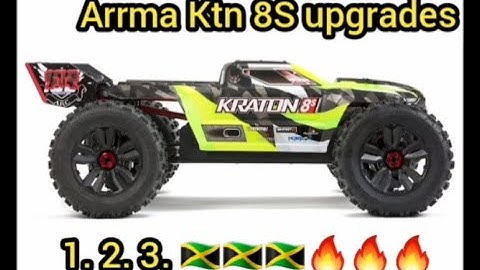 Arrma Kraton 8S, axle boot install + other upgrades, ✅it out 😎👍🏼✌🏼...