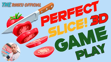 PERFECT SLICE 3D GAME 🔴NEW TRENDING GAME 🎮