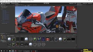 MotoGP 17 Mod - Visor FIX AGV Pista18 & Ducati's Obj File