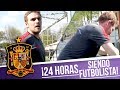 24 HORAS como un Futbolista PROFESIONAL | ft. Fútbol Emotion