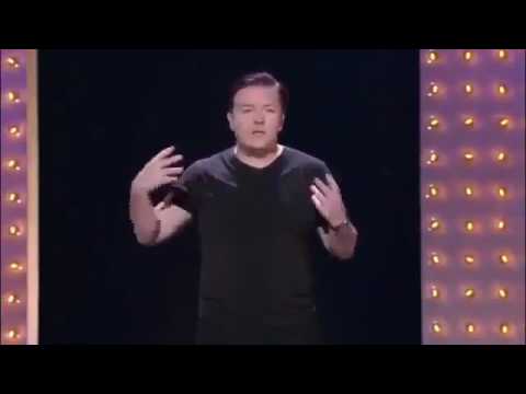 RICKY GERVAIS STAND UP COMEDY SHARKS NAZIS LIVE MADDISON SQUARE GARDEN