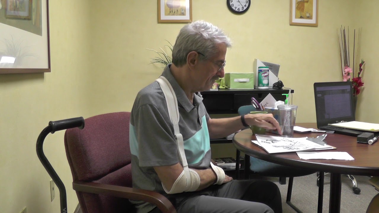 Прогресс в лечении глобальной афазии, стереотипий и апраксии.