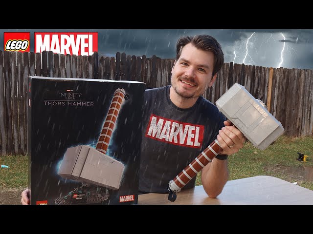 Perfect But LEGO Thor's Hammer Review 