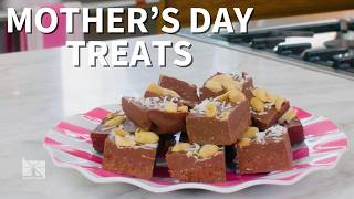 2-ingredient chocolate fudge for Mother’s Day | Easy recipe kids can make