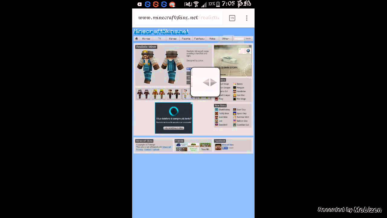 How to change skin in MCPE v.0.11.0 YouTube