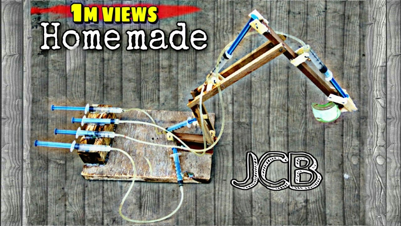 How to make JCB (DIY) YouTube