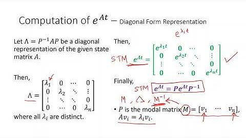 EEN 305 EED IITR Lecture 4B - Computation of State Transition Matrix - Advanced Control Systems