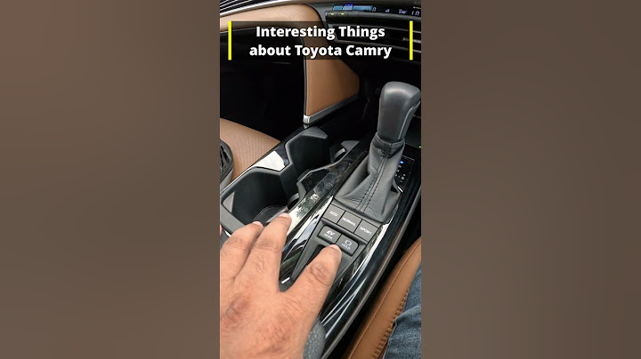 Interesting Things about Toyota Camry