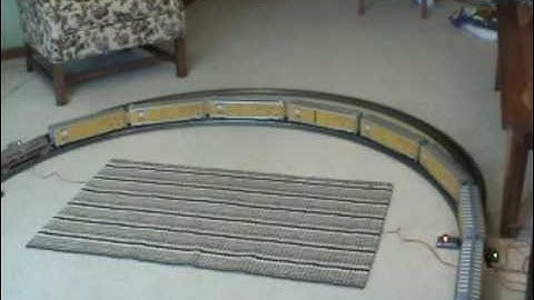 MTH Premier Propane Turbine on O72 Realtrax Switches