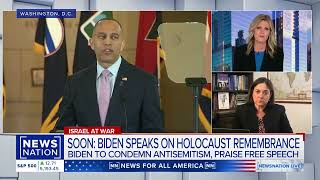Caroline Glick joins Marni Hughes of News Nation on Biden's Remembrance Speech and Antisemitism