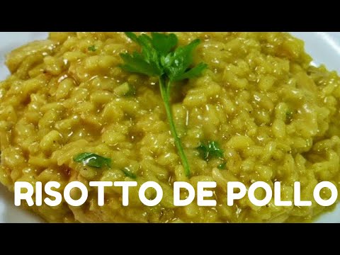 Video: Risotto De Pollo Y Queso