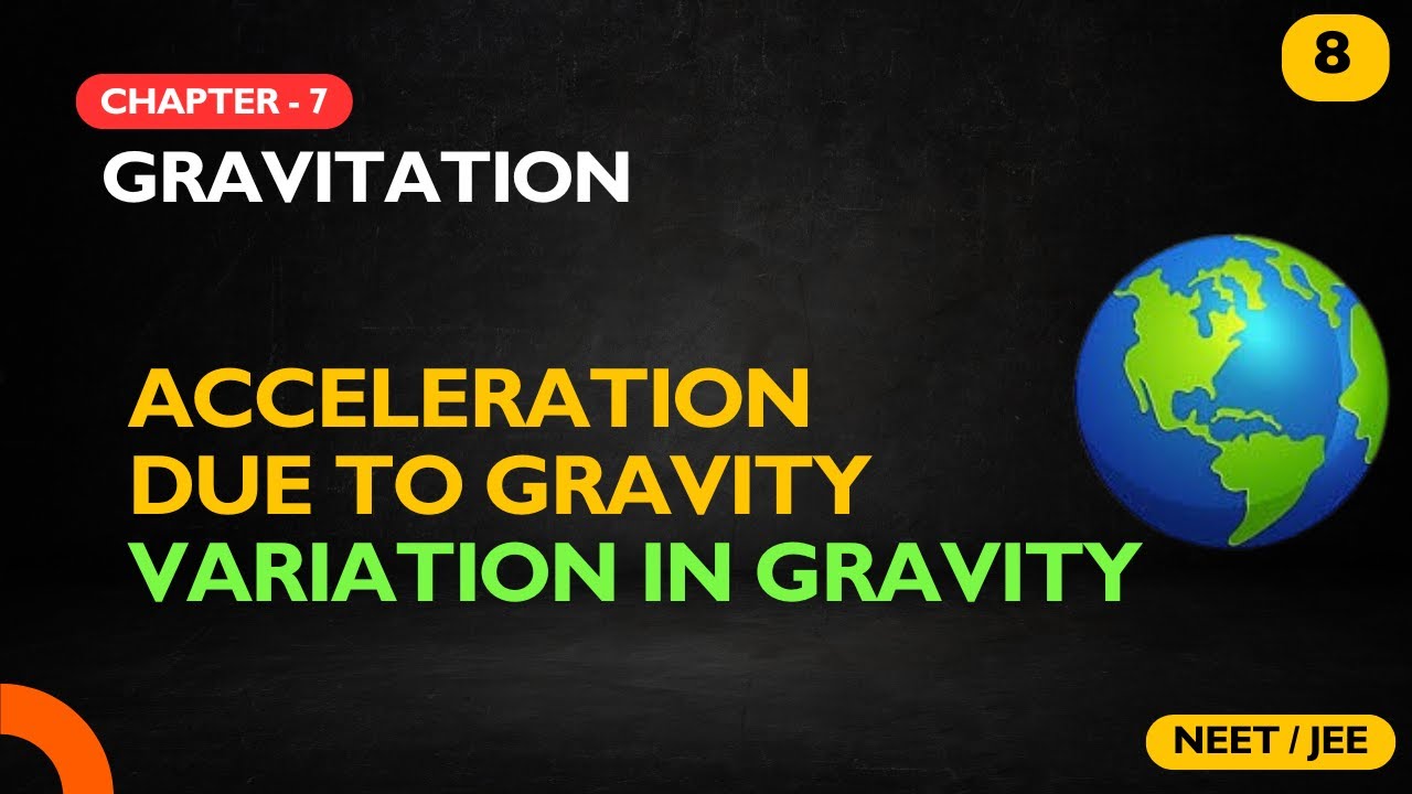 Acceleration due to gravity below & above the surface of earth ...