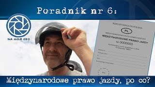 Międzynarodowe prawo jazdy m.in. na skuter w Tajlandii | Poradnik #6 - NA MOJE OKO