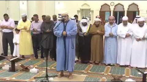نادرة للشيخ عمر القزابري من الإمارات العربية المتحدة - تلاوة جميلة وممتعة من صلاة العشاء
