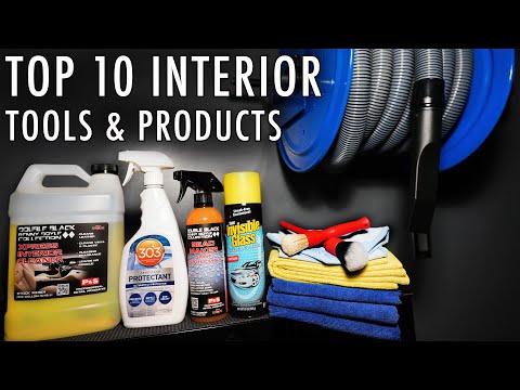 BEST TOOLS FOR CLEANING YOUR CARS INTERIOR