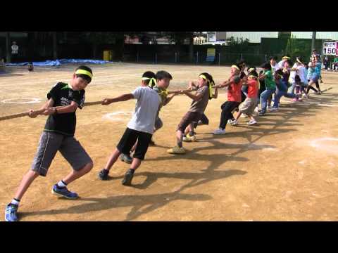 第23回第四小校区地区民大運動会『小学生綱引き－予選１－』